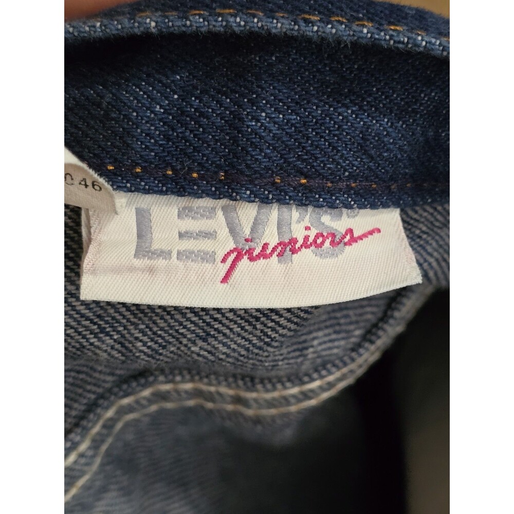Vintage Levi's Orange Tab High Waist Mom Jeans Made USA Juniors 11 Actual 28x31 - Picture 6 of 13